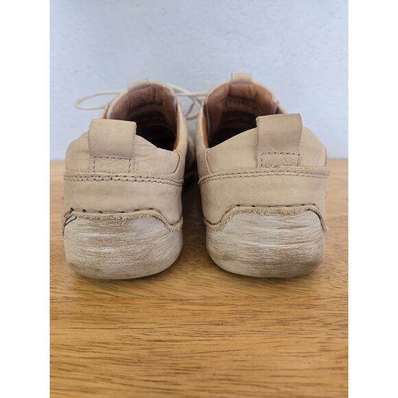 Josef Seibel Fergey 56 Women's Size 41 (10-10.5 US) Cream Soft Leather Sneaker - Picture 4 of 8